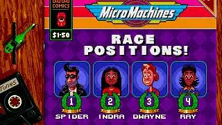 Micro Machines: Turbo Tournament '96 (Mega Drive/ Sega Genesis) full playthrough