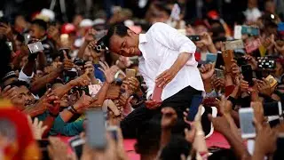 Thousands of military and police gear up as vote nears in Indonesia