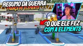 RESUMO DA GUERRA FRAN&Ccedil;A vs ELEMENTS ! CORINGA FICOU IMPRESSIONADO | Cortes do Ovotz