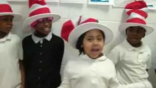 Read Across America: One Fish, Two Fish, Red Fish, Blue Fish at Caledonia Elementary