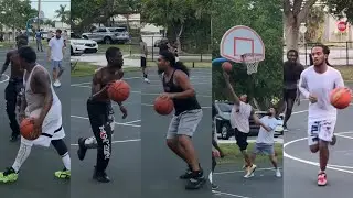 Game clips at George English Park 🏀🔥 #basketball #sports #hoop #win #game #florida