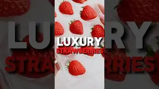 🍓 Oishii's premium strawberries! #EntrepreneurGoals #SuccessStories