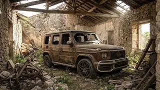 Found an Abandoned Mercedes-AMG G800 Brabus After 20 Years 😱 | FULL ASMR Restoration