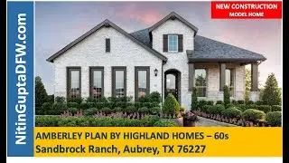 Sandbrock Ranch in Aubrey TX   Amberley Plan By Highland Homes