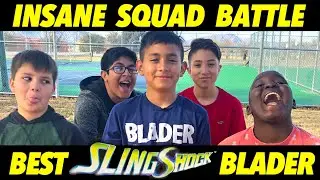 Funny Beyblade Squad Battle!  Best SlingShock Tournament!
