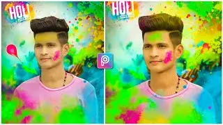 Holi Photo Editing 2021|Happy Holi Photo Editing|Holi Photo Editing|Happy Holi |#shorts #holi