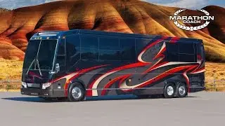 Marathon Coach Show Coach #1235 Prevost H3-45 Double Slide