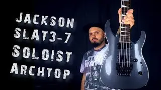 Jackson SLAT 3-7 Soloist Archtop - wypasiona si&oacute;demka - FILMIKI O GITARACH 685