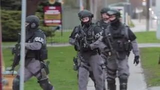 Toronto Police Emergency Task Force Searches For Shooter
