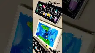 painting shorts #christmasartwork #painting #easyart #beginner #art #shorts #artist #asmr #painting