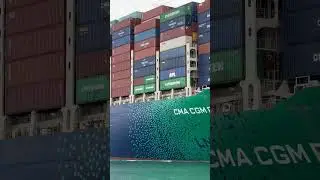 CMA CGM Palais Royal at Suez Canal