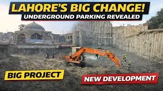 Neela Gumbad Underground Parking Lahore 🚧 Latest Construction Update | Full Ground Reality