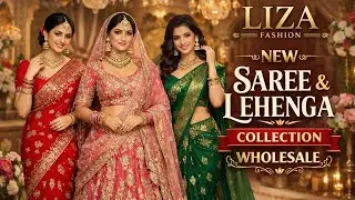 🔥 Liza Fashion New Saree & Lehenga Collection | Wholesale Price 🔥#Fashion #Lehenga #bestprice #india