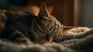 🌙 Eternal Paws of Tranquility | Relaxing Music & Peaceful Cats for Deep Sleep & Stress Relief 🐾✨