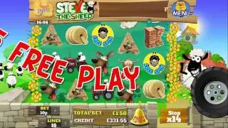 Steve the Sheep Slot by PocketWin &pound;5 Free Play