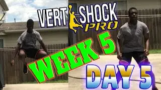VERT SHOCK Pro: Shock Phase(Week 5 Day 5)[FOLLOW ALONG]!!!|Vert Shock Day 33 Workouts