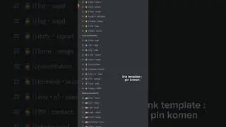 [SHARE] TEMPLATE DISCORD BUAT SERVER SAMP | COCOK BUAT GM LRP