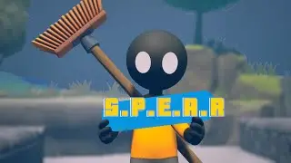 Hero Mode! Watch Me Spear the Evil Blob!#fungaming #familyfriendlygames #kidgamers #epicgames