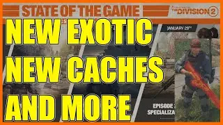 The Division 2 | State Of The Game Recap | 08 January | Big News!!