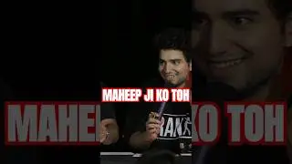 🤣☠️SAMAY and MAHEEP SINGH ROAST indias got latent. #shorts #samayraina #samay