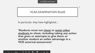 Remote VCE Assessment