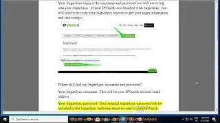 Log in SugarSync cloud storage account