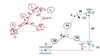 Velocity analysis | Six link Mechanism | Toggle Mechanism | Kinematics of Machinery | KOM | Tamil