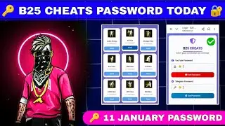b25 cheats password today🔑 free fire B25 chat new password🔑 7 january new password b25 cheats