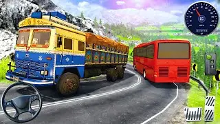 Indian Offroad Cargo Truck Driving 3D - Real Uphill Heavy Transport Simulator : Android Gameplay #2