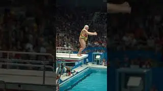 Grandpa&rsquo;s High Dive Gone Wrong 😂💦  #funnyvideo #wtfclip #tiktokviral #memes #weirdshorts #aishorts