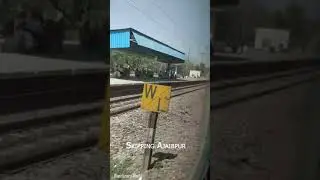 12581 Manduadih New Delhi Superfast skipping Ajaibpur station at MPS|NCR|Track Sound|FEDL