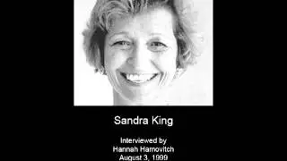 King, Sandra - Oral History Interview - CSWA