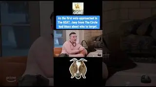 In the Premiere of The GOAT, Joey from The Circle Tried Pushing a Strategy to Protect Himself