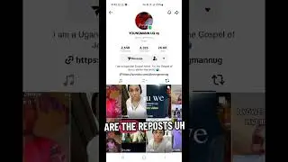 How to find YOUNGMANN UGs Music on Tiktok and use them as sounds.#youngmannug #gospelmusic #duet