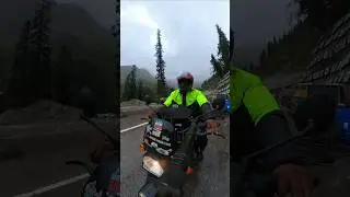 Hunter 350 exiting Atal Tunnel
