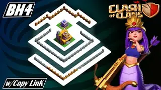 Builder Hall 4 (BH4) Base 2021 with COPY LINK | BH4 Trophy Base Design w/ProoF -Clash of Clans