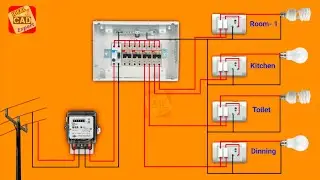 House Wiring MBC Box Connection | DB Box Connection Kaise Kare | MCB Box Wiring Connection