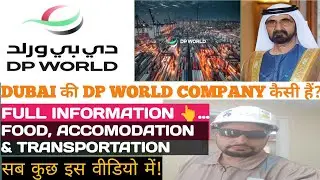 दुबई की DP WORLD COMPANY कैसी हैं?.. / FULL INFORMATION ABOUT DP WORLD COMPANY.
