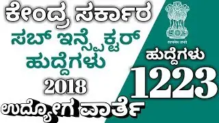 SSC CPO SI 2018 Recruitment, 1223 Tentative Vacancies, Notification Released - Apply Now