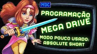 Um Modo pouco usado em PROGRAMAÇÃO de MEGA DRIVE.