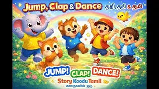குழந்தைகளுக்கான சுறுசுறுப்பு பாடல்  Jump & Dance Song | Story Koodu Tamil