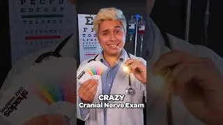 Crazy Cranial Nerve Exam 💊 | #asmr #shorts