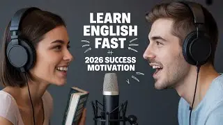 English Podcast for Easy English Conversation | 2026 Motivation for Success | Learn English Fast