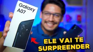 Galaxy A07 Review Completo: Ele Entrega Muito Mais do que Promete! - Unboxing e Impressões