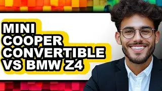 Mini Cooper Convertible vs BMW Z4 - Full Comparison