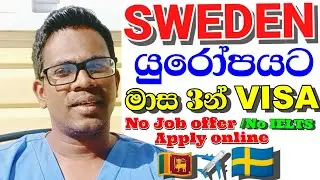 SWEDEN JOB SEEKER/BUSINESS VISA 2022/EASY SWEDISH MIGRATION