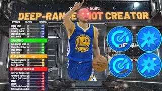 RARE DEEP-RANGE SHOT CREATOR IN NBA 2K20!?!?
