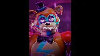 Glamrock Freddy vs Roxanne Wolf vs Monty vs Glamrock Chica #fnafedit