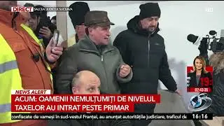 Oamenii nemulțumiți de nivelul taxelor au intrat peste primar