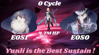 [HSR 4.1 v1] The Best Ashveil's Sustain is a DPS !? Yunli x Ashveil 5 cost 0 cycle MoC 12 Cocolia